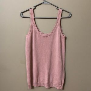 Premise blush light mauve sleeveless top